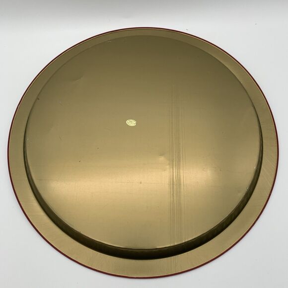 Vtg House of Lloyd 3 Nesting Tins plus 1 Round Tray 1989 with Plush Teddy Bear - Picture 10 of 11